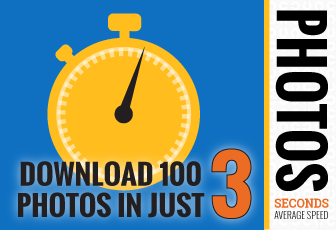 Download 100 Photos in Just 3 Seconds (Average Speed)